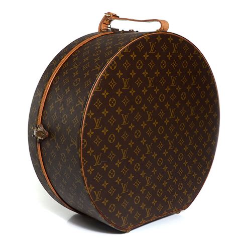 louis vuitton hat box luggage|monogram boite hat box.